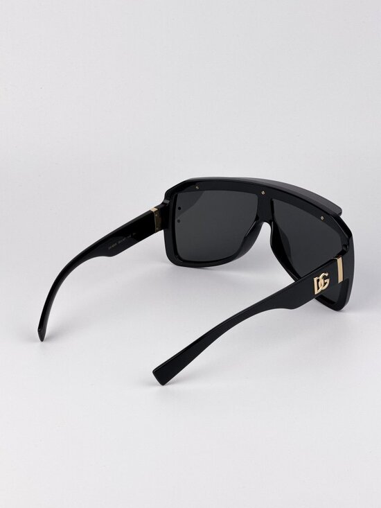 Dolce & Gabbana Women’s Sunglasses – Black Grey Shield (DG6205 501/87) main image 7